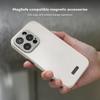 Moshi Napa MagSafe - iPhone 15 Plus Leather Case (Midnight Black)