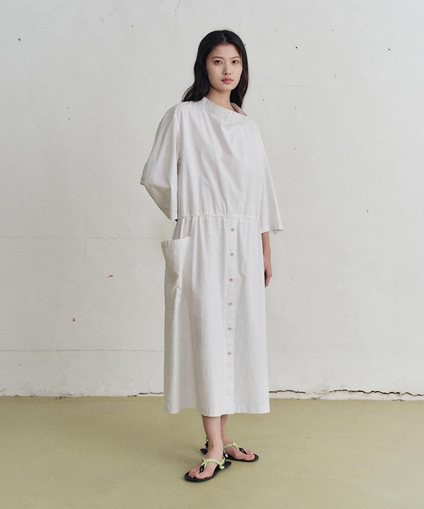 Monokeulom Delice Striped One-Piece (Ivory)