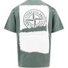 Stone Island Round Neck Pullover Letter Brand Logo Pattern Print Embroidery Slim Fit Short Sleeve T-Shirt Men T-Shirt Khaki 80152RC89-V0059