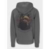 PITBULL Hooded Sweatshirt Washed MT FUJI