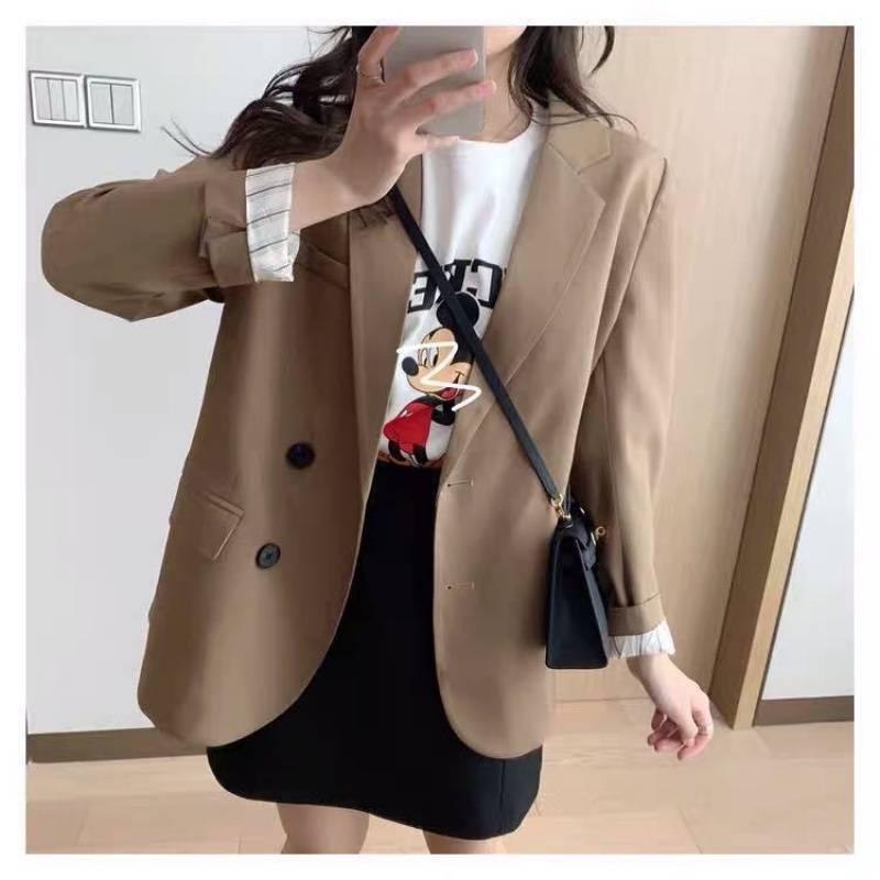 2025 Spring Korean Style High-End Short Blazer for Women