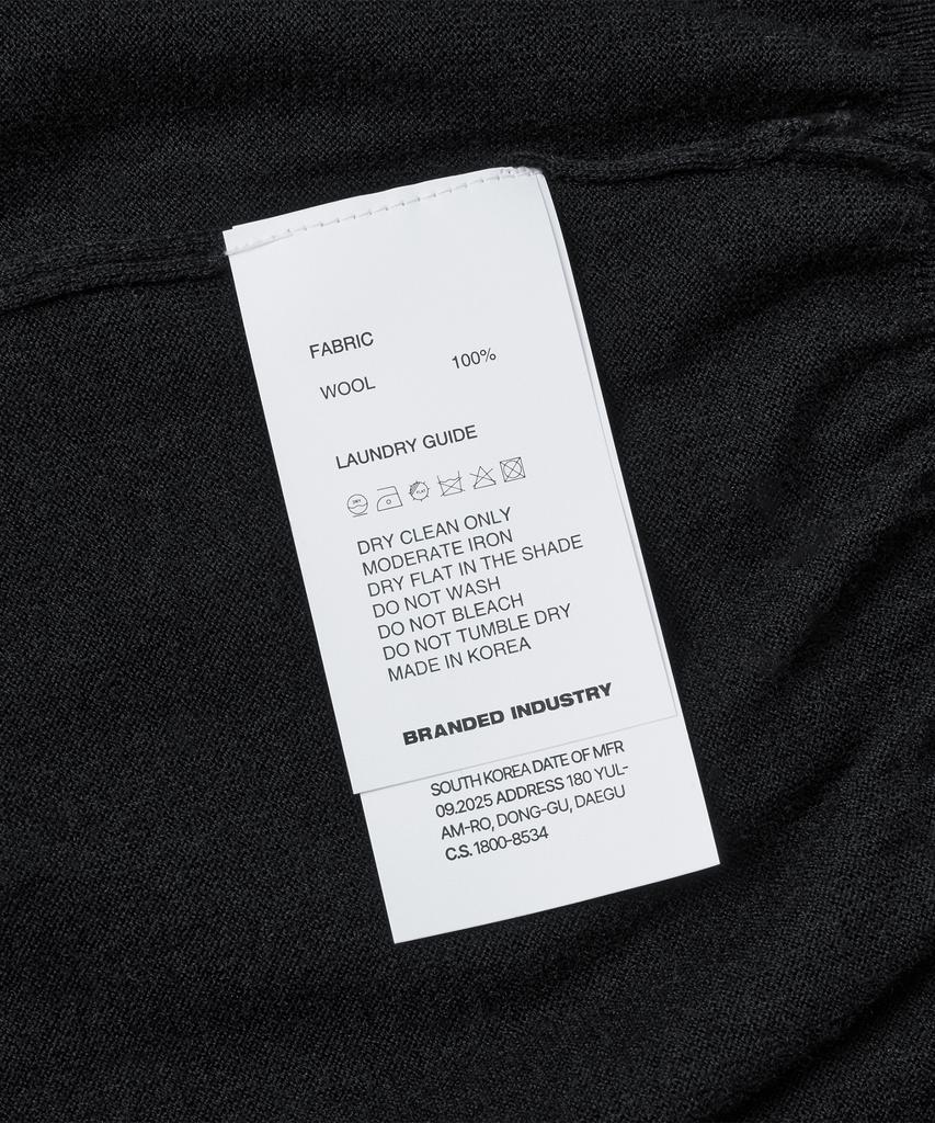 Beulaendideu [Superior] Essential Superfine Round Knit [Black]