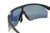 Sonnenbrille RPJ ZACK Schwarz Matt Laser Rot Glas Einheitsgröße [RUDYPROJECT] (RPJ) Rahmen/Multi