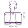 Hollow Dovetail Clip MultiColor   Tail   Clips Paperclip   Decorative Tool(L )