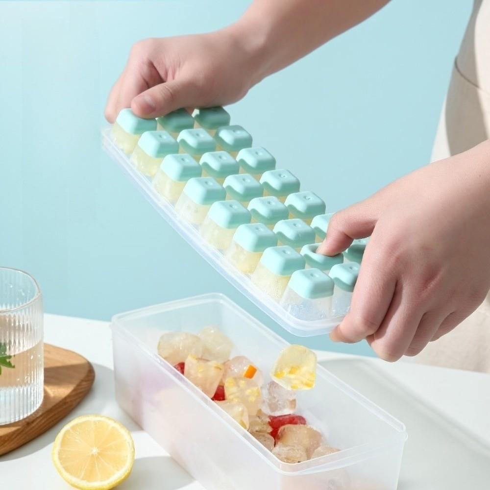 Plastic Ice Tray Reusable DIY Ice Maker New Ice Maker Mold  Kitchen Tool