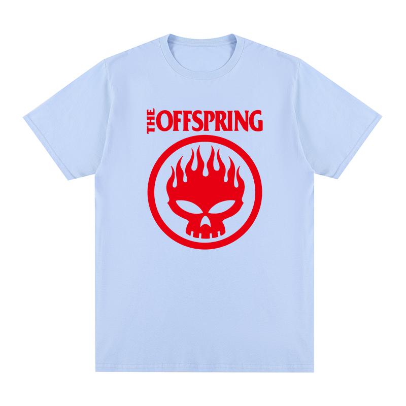 Offspring tshirt Flame Skull Head PUNK Cotton Men T shirt New TEE TSHIRT Womens tops