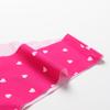 Large size sexy love printed underwear women's European and American ice silk seamless pure cotton crotch breathable yoga briefs without buttocks