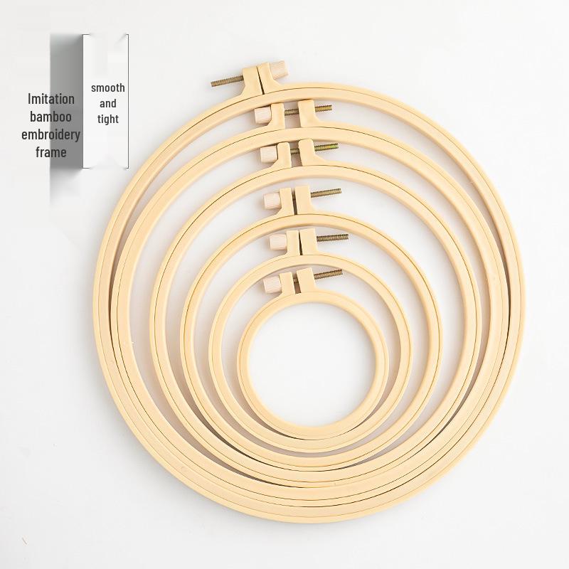 

Европейский набор инструментов для ручной вышивки: Сделай сам вышивка крестом, вышивка иглой и бамбуковые пяльцы 10 cm