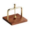 Wooden Table Napkin Organizer Aluminum Paper Towel Dispenser Holder for Banquet Kitchen Dining Table