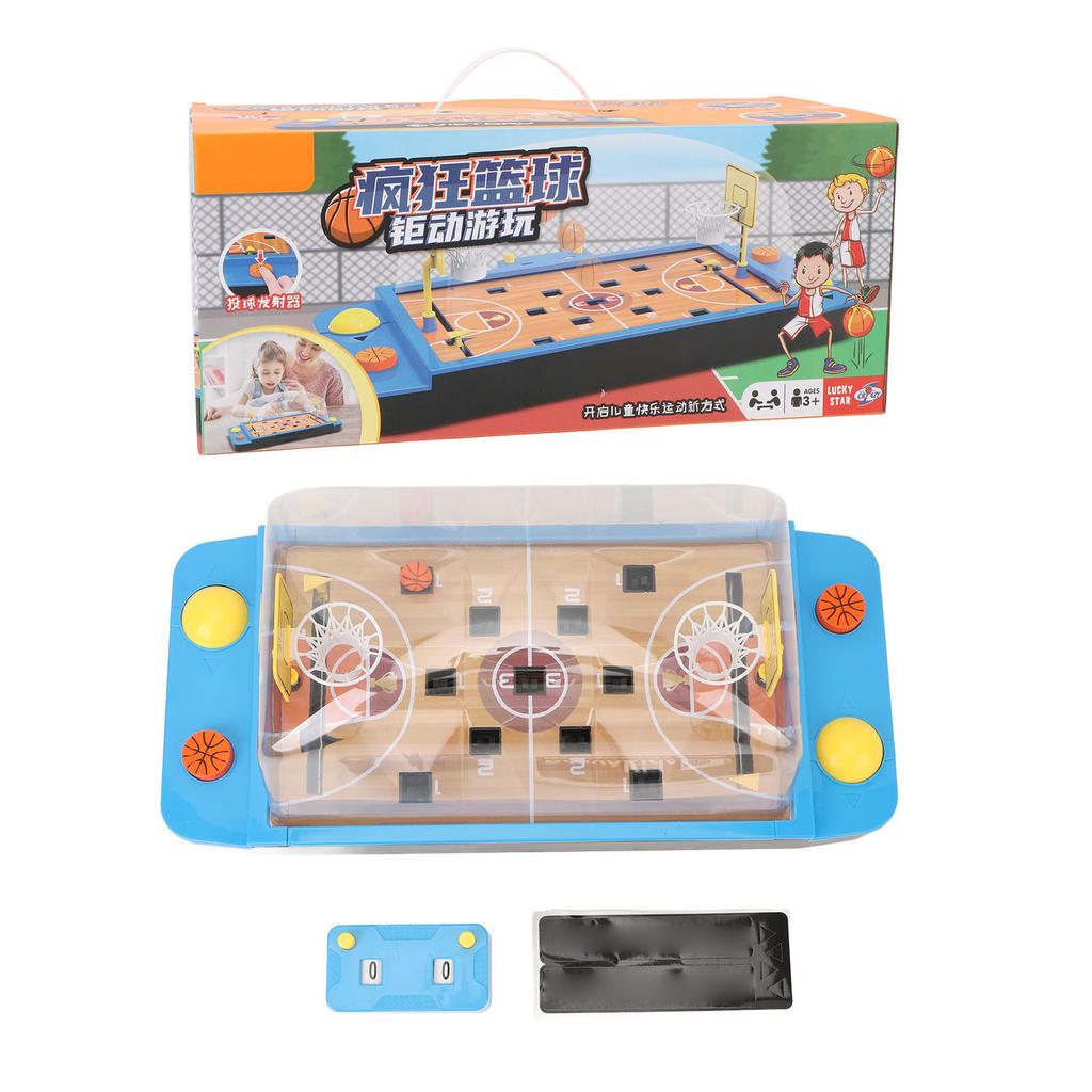 Basketball Shooting Game Toy for Kids ABS Two Player Educational Desktop Basketball Game for Indoor