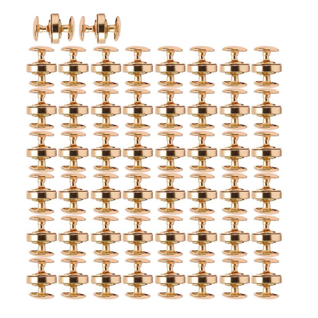 50 Sets Magnetic Button Clasp Snaps 14x4mm Thick High Hardness DIY Magnetic Fasteners for