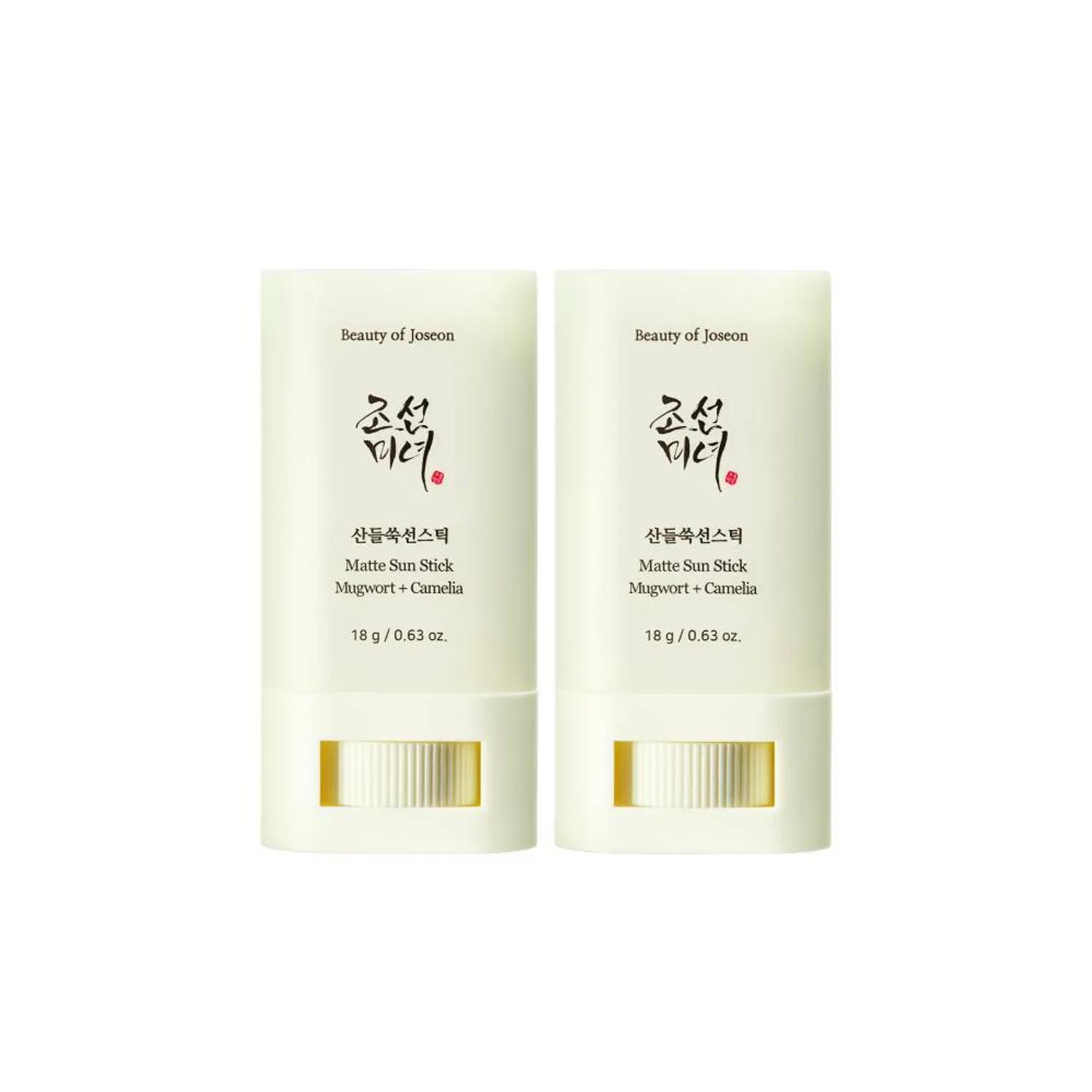 

Beauty of Joseon Matte Sun Stick: Полынь + Камелия 18 г × 2