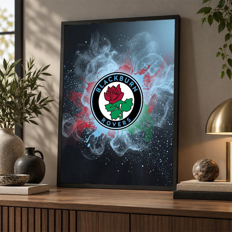Blackburn Rovers Football Diamond Painting Kit 5D Full Drill DIY Diamond Mosaic Wall Art Home Decor