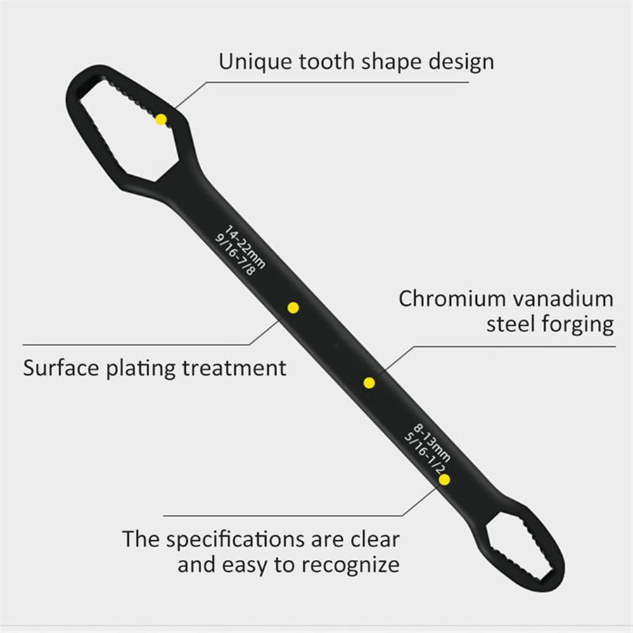 Multifunction Wrench 8-22MM Manual Repair Tool For Bicycle Motorcycle Car Repair