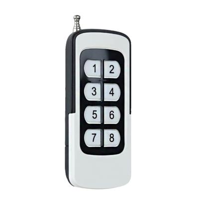 Multipurpose Remote 12V/23A Battery Powered Remote Controllers 2/4/6/8CH Quick Installation 433/315MHz for Garage Door