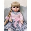 Reborn Doll Lifelike Baby Princess Dolls Children Accompany Doll for Girls Brithday Christmas Gifts Bebe Toy