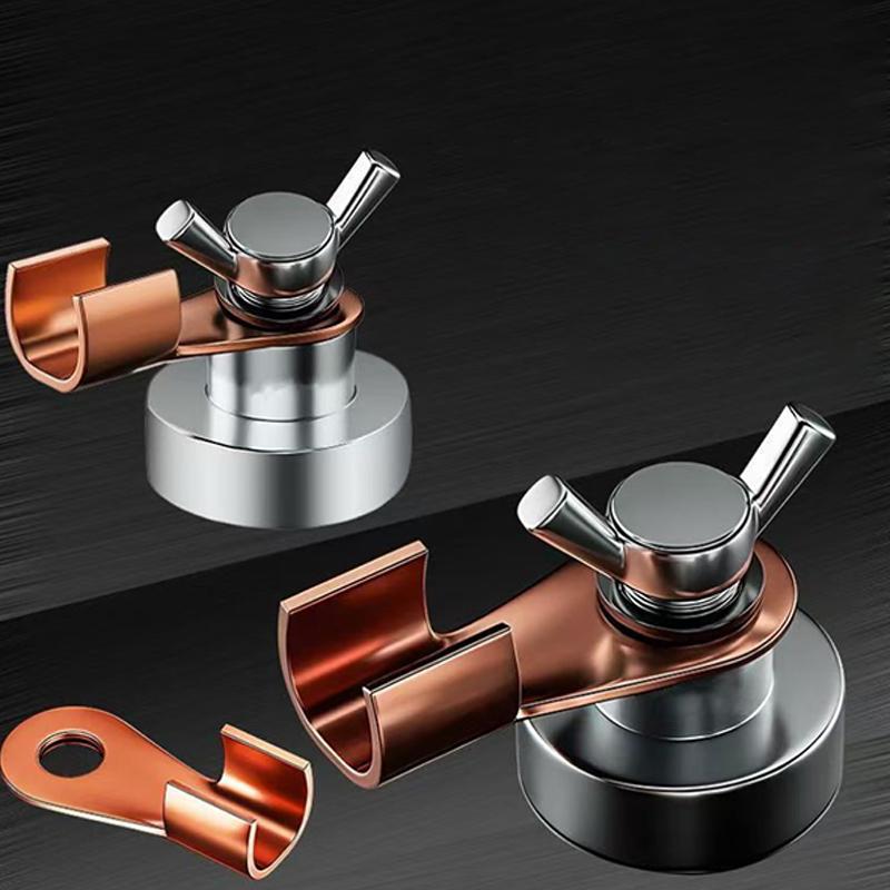 1pc Welding Magnet Head Magnetic Welding Ground Clamp Holder Fixture Strong Welder Sheet Metal Repair Machine Ground Wire Clamp