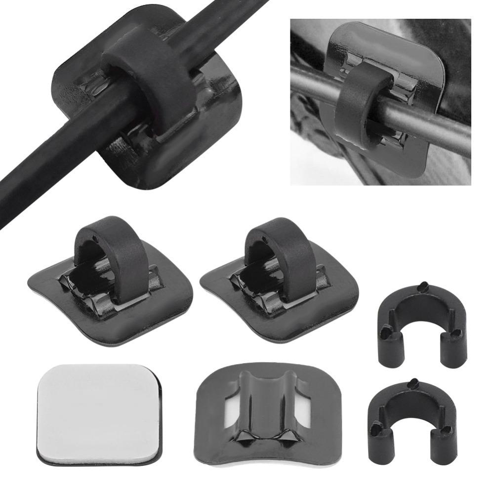 10 Stück 20*20*15mm Fahrrad Bremskabel Führung C-Schnalle Fahrrad Rahmen Schnalle Fahrrad Kabelclips Rennrad