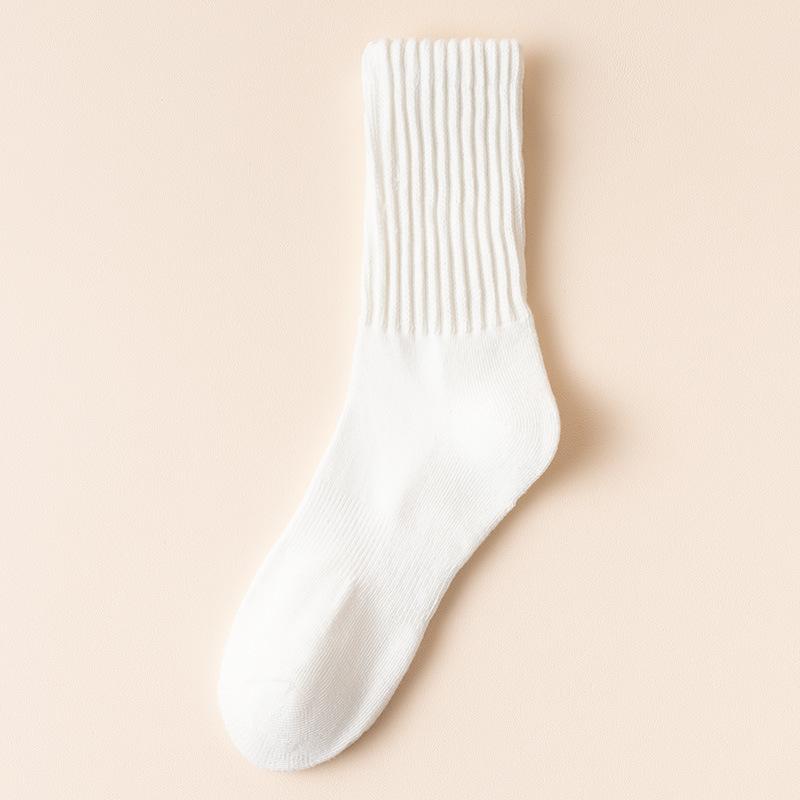 Men's Winter Thickened Socks, Long and Extended Cotton Socks for Warmth, Winter Loop Mid-calf Socks, Autumn and Winter High-elastic Sports Socks