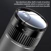Ashtray Automatic Opening Closing Infrared Sensor USB Rechargeable Smokeless Light-Sensitive Mirror Ashtray Interior Accessory