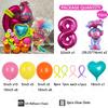 55pcs Troll Foil Helium Balloons Kit Birthday Magic Hair Theme Party Decorat Baby Shower Kids Toys Supplies Air Globlos Balloon