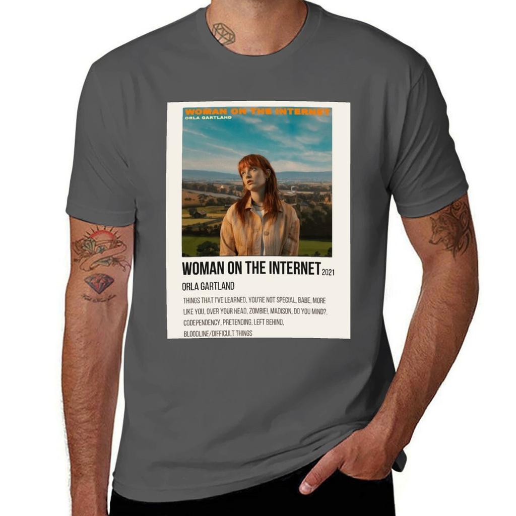 Orla Gartland Unisex On The Internet Album Poster Tshirt Work Outdoor For Unisex Tshirt