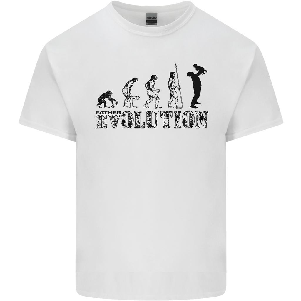 Father And Son Evolution Fathers Day Dad Unisexs Light Cotton TShirt