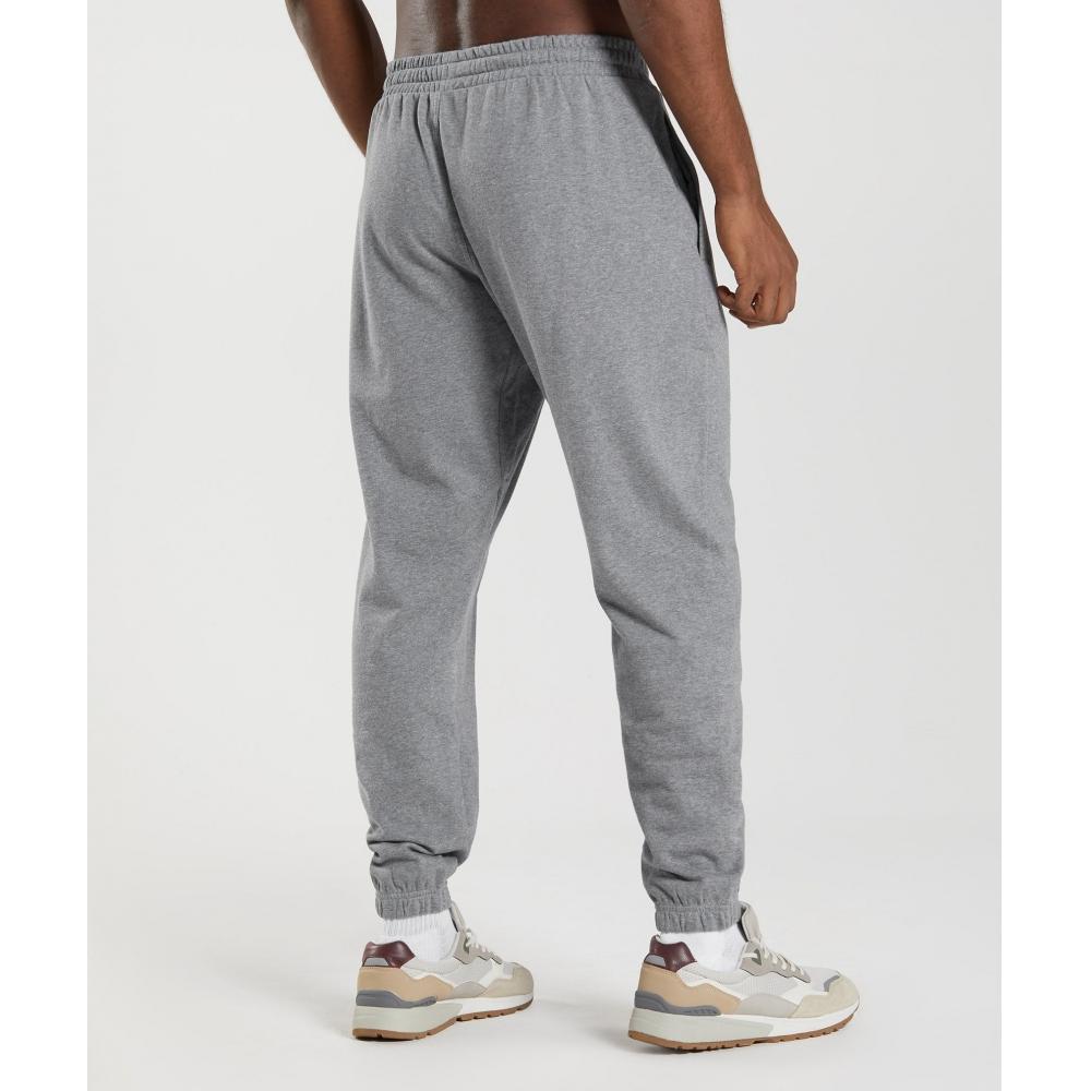 Gymshark Essential Oversized-Jogginghose Anthrazitgrau meliert A2a7t Gbfh