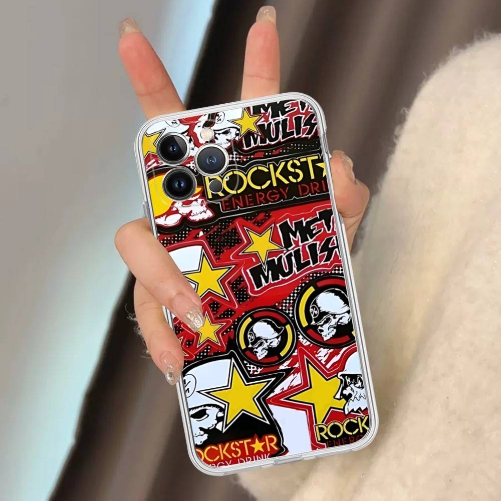 Motocross Metal Mulisha For IPhone 17 16 15 14 13 12 Mini 11 Pro Max Transparent Case