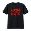 Choke On These Nuts Lustiges T-Shirt vintage gewaschen Mode Vielseitiges Oberteil für den Alltag Streetwear Grafik Dehnbar