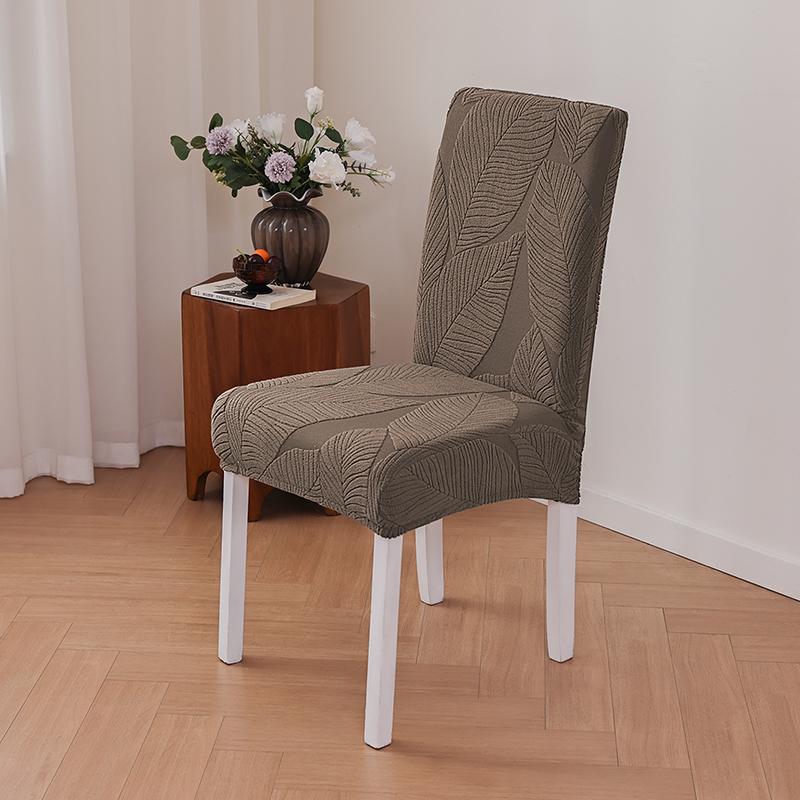 1/2/4/6Pcs Elastic Chair Cover Universal Size Jacquard Chair Covers Big Elastic House Seat Seatch Room Chairs Case For Home