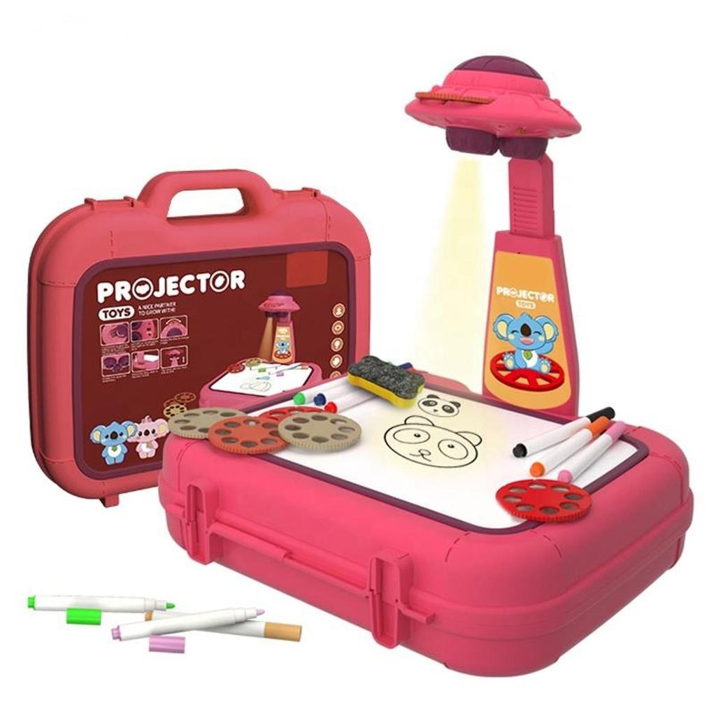 Children's Drawing Projector Art Sketch Projector Drawing Includes 6 Slides, 48 Projected Images 1ml