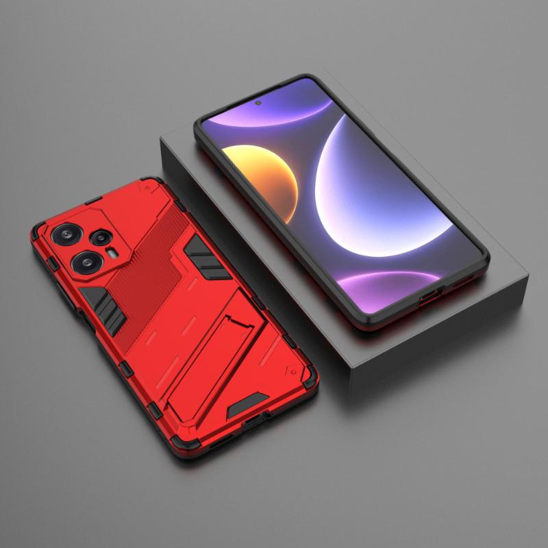 

Чехол для Xiaomi Redmi Note 12 Turbo Противоударный бронированный чехол для телефона Xiaomi POCO F5 Противоударный защитный чехол-накладка на заднюю панель POCO F5 красный