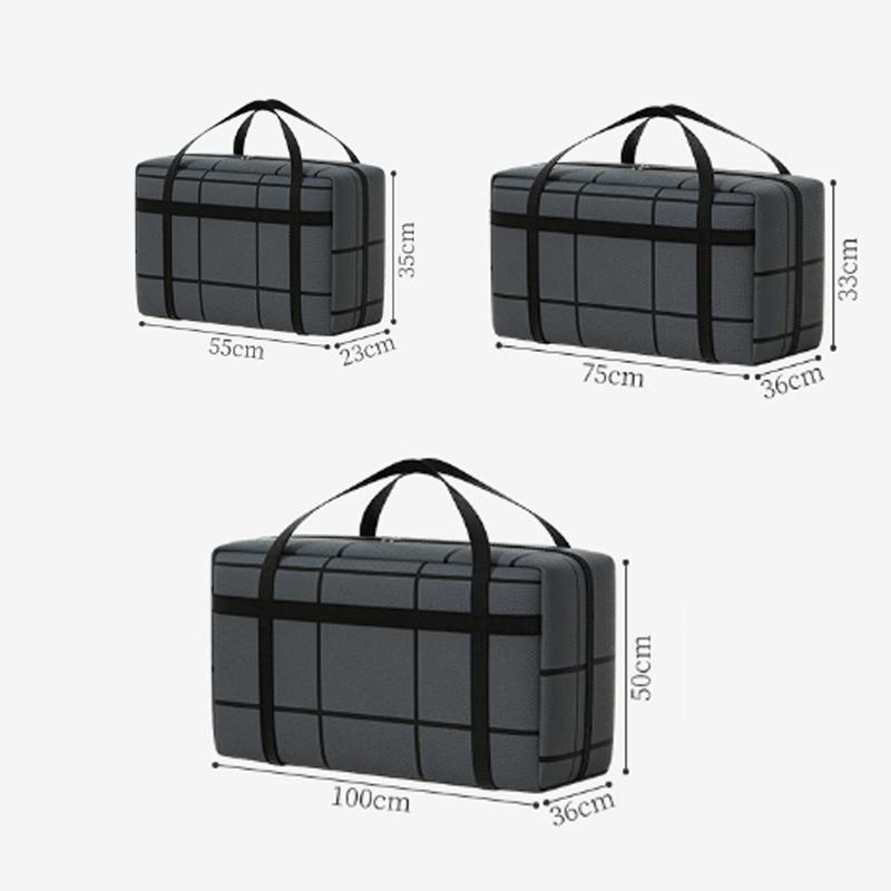 1pc Large Capacity Storage Bag Thickened Clothing Quilt Waterproof Bag Household Portable Handbag Medium Large Storage Bag
