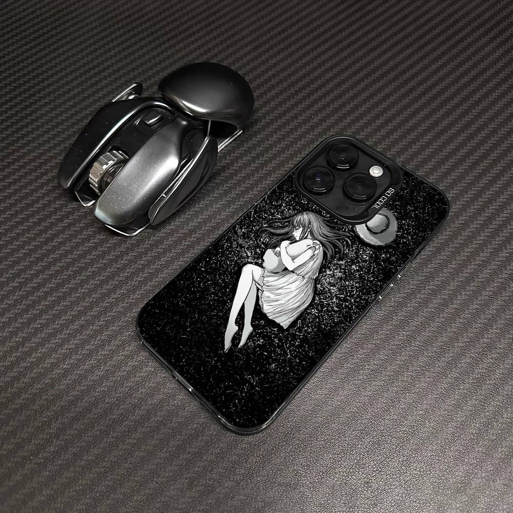 

Cartoon Goodnight P-Punpun Phone Case For IPhone 17 16 15 14 11 12 13 Pro Max Plus Pro Colored Silver Cover iPhone 12pro max