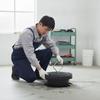 Drainage Plug with Stainless Steel Handle Easy Raise Rubber