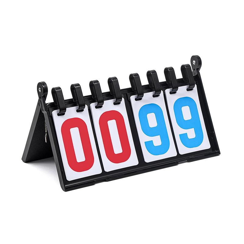 Waterproof Multifunctional Scoreboard with Card Holder for Basketball & Table Tennis