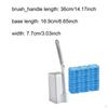 Disposables Toilet Brush and Holder Set Cleaning Durability Easy To Use, Household, Efficient