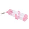 Hamster Water Bottle Dispenser Automatic No Drip Hamster Drinking Fountain for Small AnimalsPink 250ML