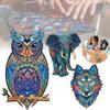 Unique Adult Wooden Puzzle With Intricate Animal Shapes Perfect For Stress Relief