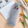 Long Strip Plush Hot Water Bottle with Waist Support and Large Size Cover for Warmth and Comfort