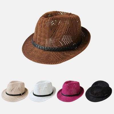 Artistic Retro Hollowed Out Jazz Hat, Fashionable Top Hat, Summer Casual Hat for Men and Women