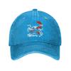 Kid Goku with Power Pole Dragon Ball Baseball Cap Distressed Denim Snapback Hat Men Women Outdoor Summer Adjustable Hats Cap