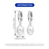 Orstarry S925 Silver Earrings Pearl Bead Earrings For Women Birthday Gift Fashion Trend Silver Jewelry Gift Earrings