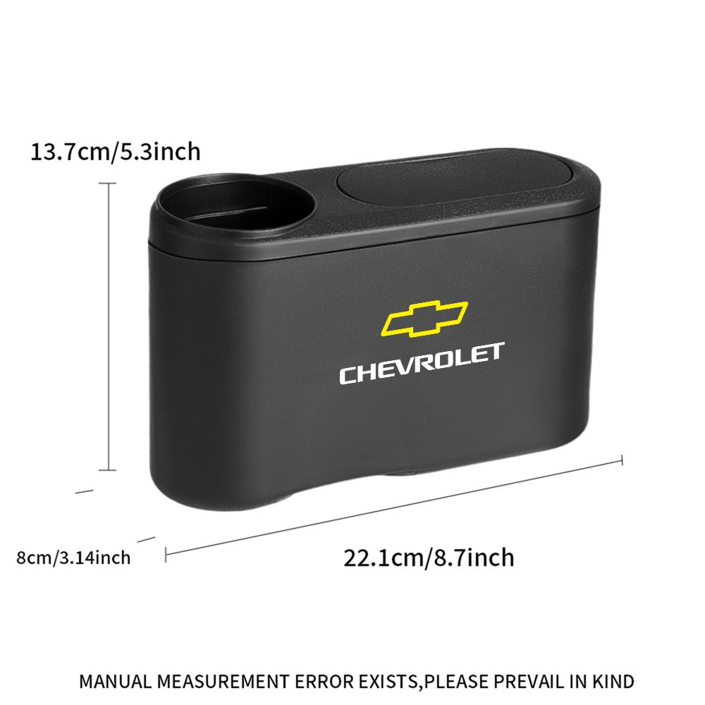 Tragbare Auto-Mülltonne Müllaufbewahrungsbox Auto-Aufbewahrungszubehör für Chevrolet Cruze Lacetti Sonic Spark Sail Aveo T250 Cobalt