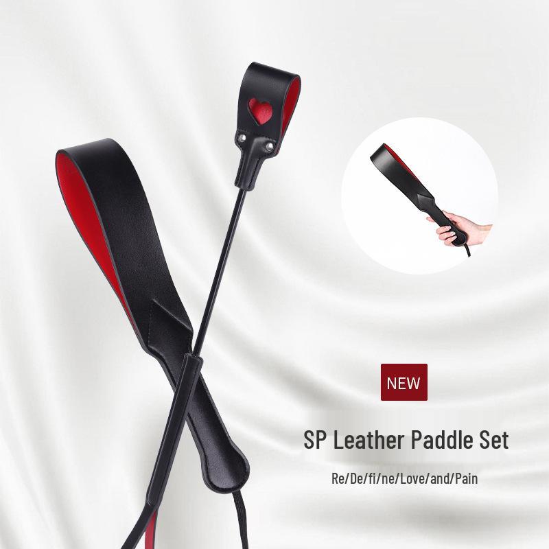 Double-Layered Leather Spanking Paddle for Couples