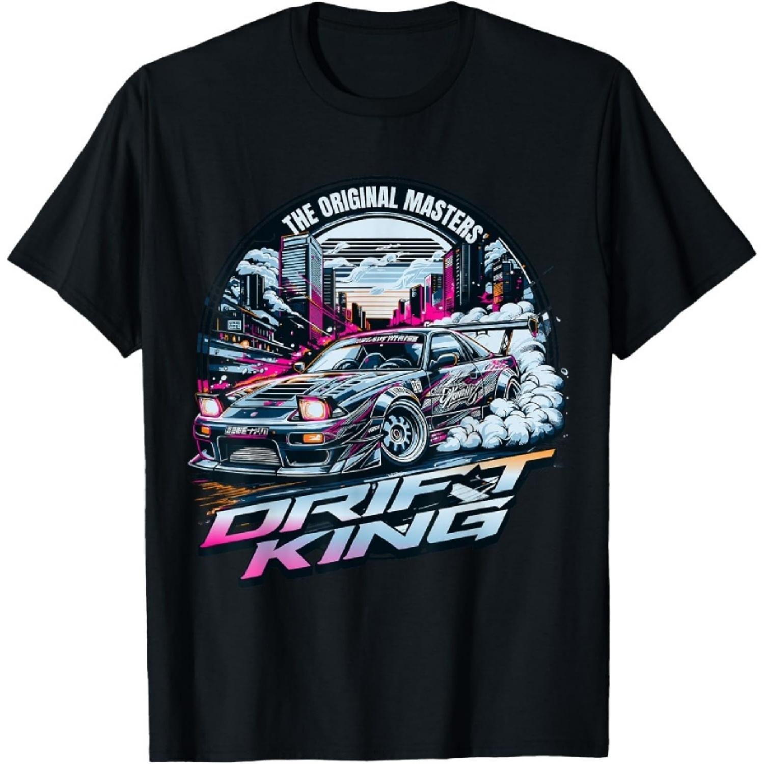 

Cool Racing Vintage Japanese JDM Tokyo Japan Drift Race Car T-Shirt XXXXXL чорний
