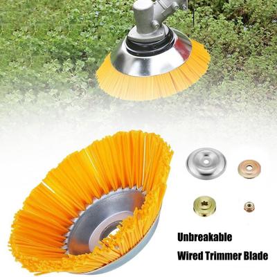 8 Inch Universal String Trimmer Blade Steel Durable Upgraded Trimmer Head Easy Install Replacement
