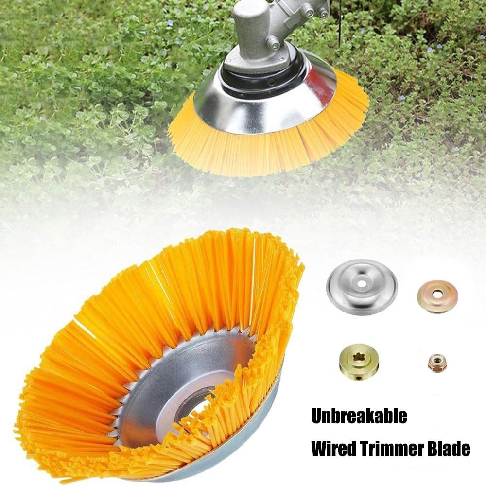 8 Inch Universal String Trimmer Blade Steel Durable Upgraded Trimmer Head Easy Install Replacement