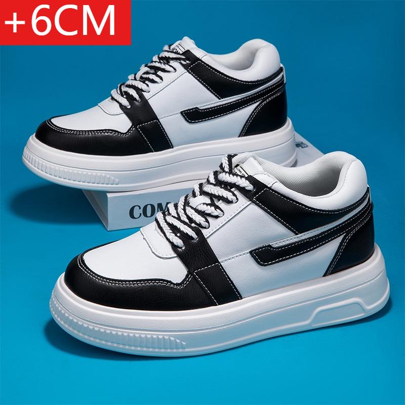 2026Men Elevator Shoes Heightening Sneakers for Men 6cm 8cm Breathable Height Increased Shoes for Man Sports Shoes
